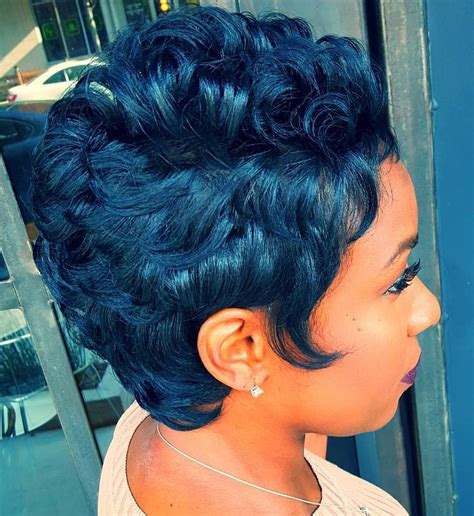 hairstyles for short black hair|More.